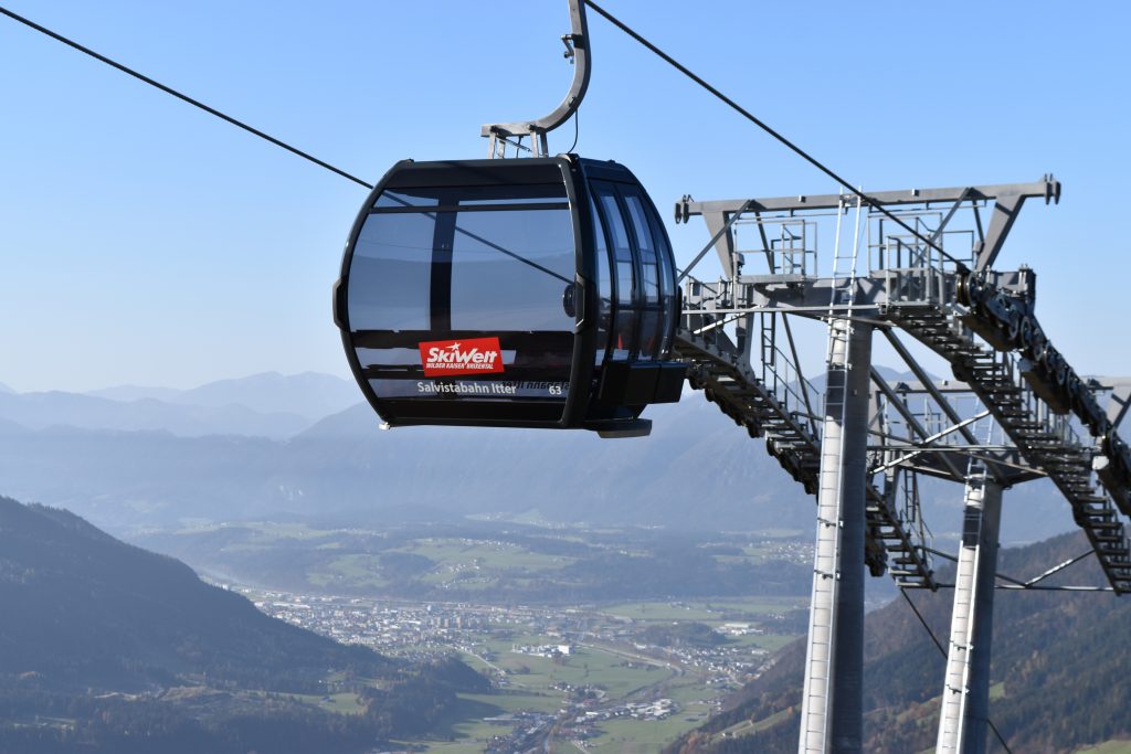 La Salvistabahn a Itter nelle Alpi di Kitzbühel