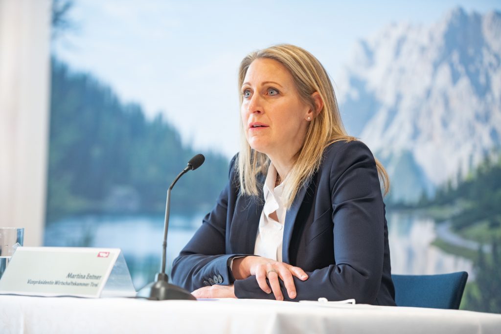 Martina Entner (Vizepräsidentin Wirtschaftskammer Tirol )