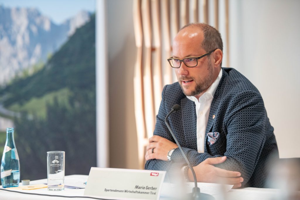 Mario Gerber (Spartenobmann Wirtschaftskammer Tirol)