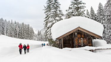 Lungo il primo sentiero escursionistico invernale a lunga distanza del Tirolo
