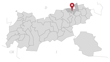 Karte/Verortung Kufsteinerland