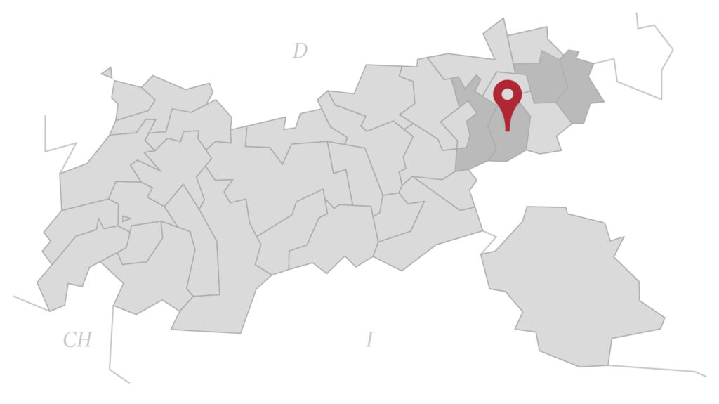 Karte/Verortung - Kitzbüheler Alpen