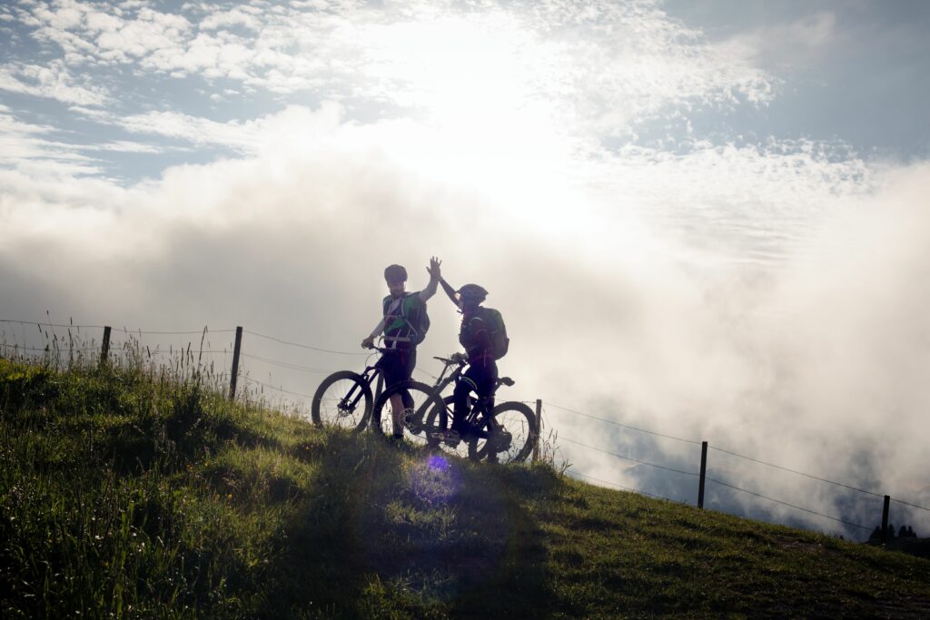 Mit dem E-Bike auf die Hornköpflhütte am Kitzbüheler Horn