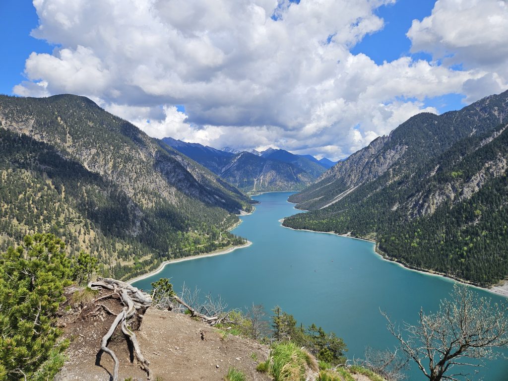 Der Plansee in der Naturparkregion Reutte
