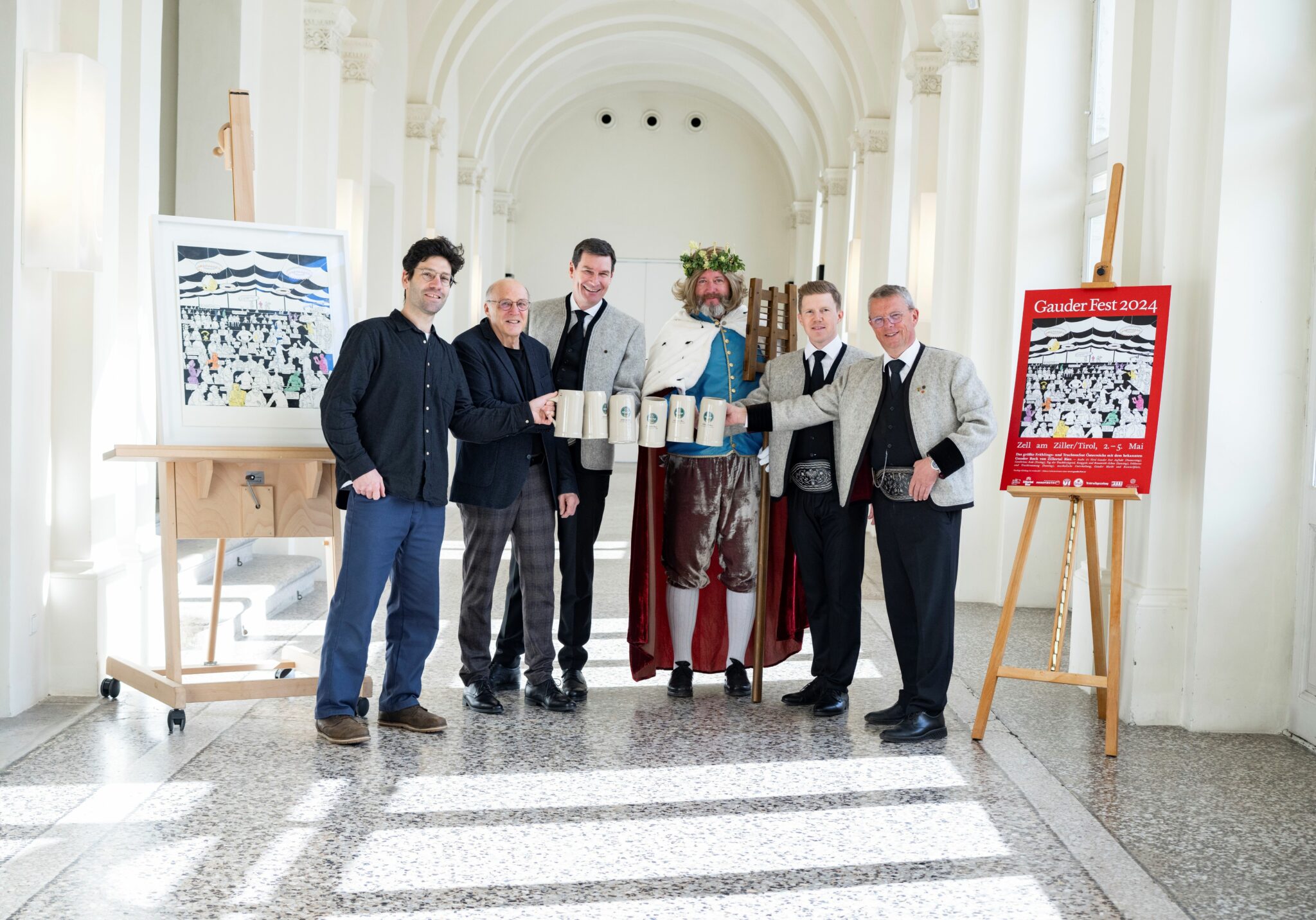 Gauder Fest Sujet 2024 fängt lebhafte Atmosphäre ein Presse.Tirol