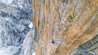 Babsi Zangerl & Jacopo Larcher beim Klettern in Pakistan