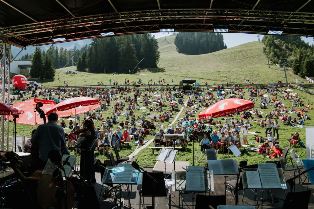 Het alpine-urban concerthighlight “Klassik am Berg”