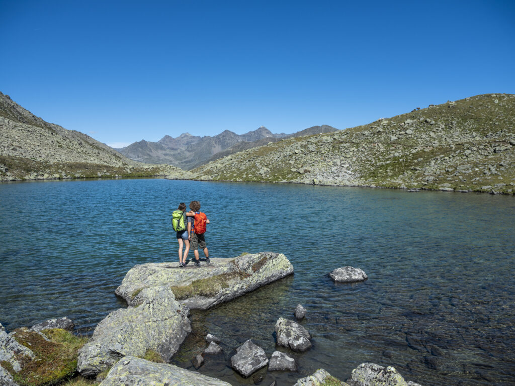The hike to the Nedersee lake in Obergurgl is ideally accessible by public transport