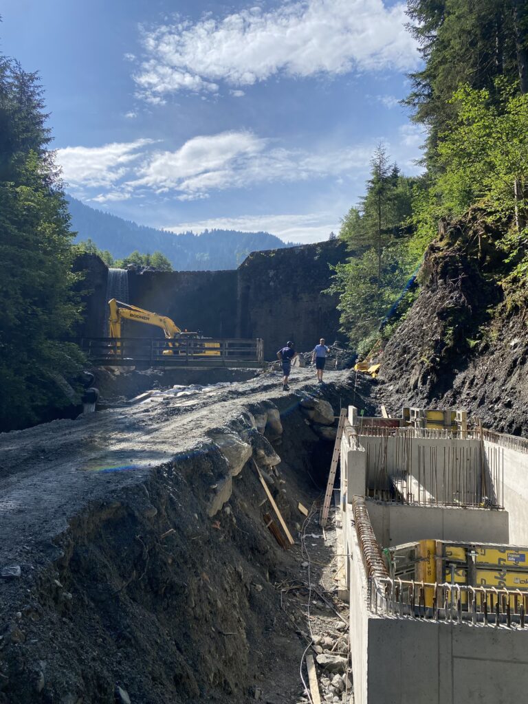 Bergbahn Söll Sandfassung