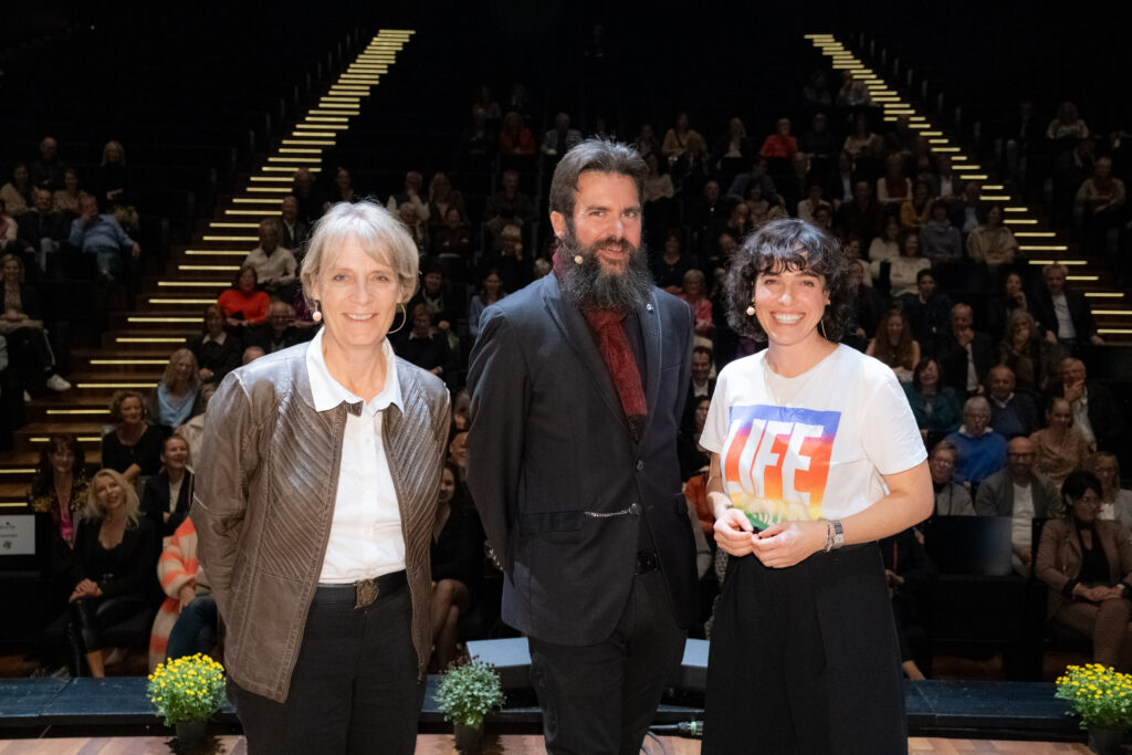 Jutta Kleinschmidt, Klaus Reitberger, Verena Altenberger