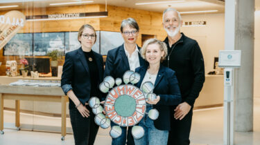 Bild zeigt Maria Reitberger, Sabine Mair, Theresa Gorbach, Georg Hörhager