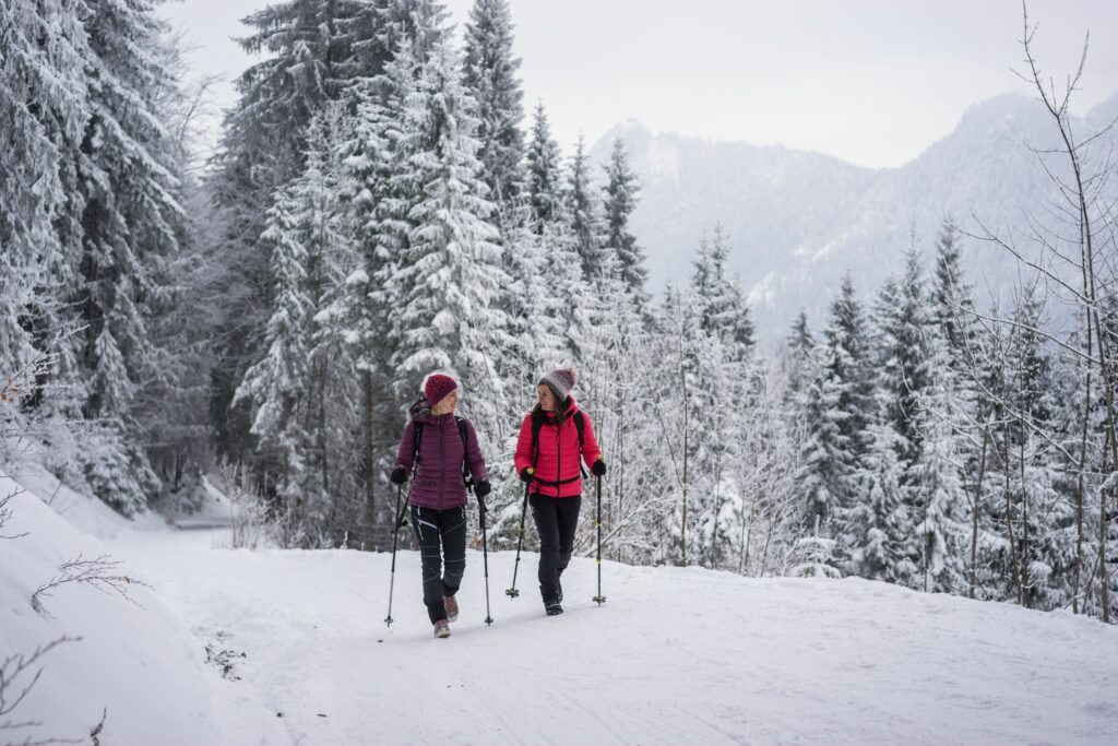 Winter hike Vilser Alm