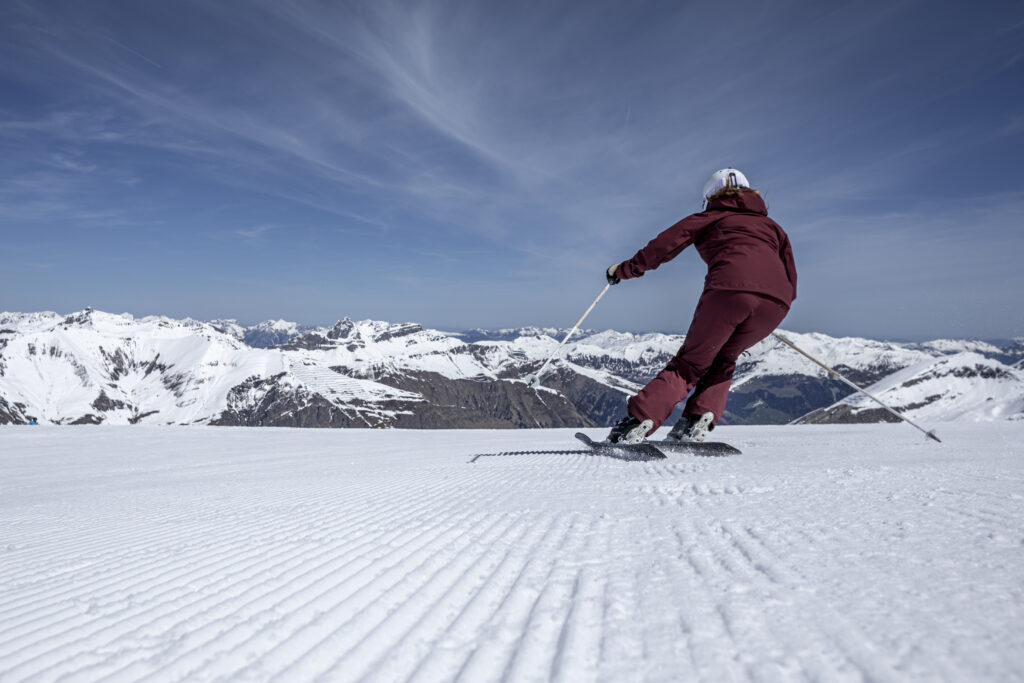 Skifahren am Hintertuxer Gletscher