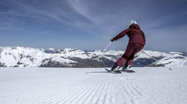 Skifahren am Hintertuxer Gletscher