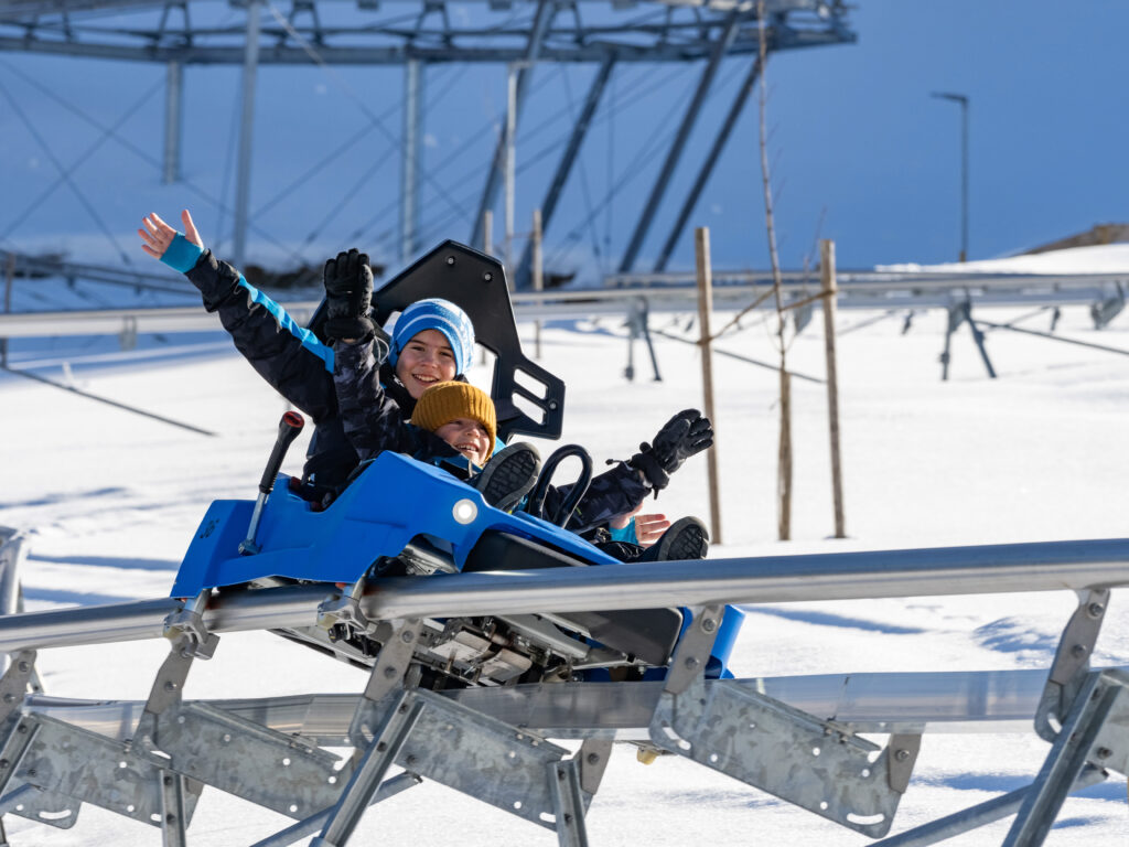 Alpine Coaster Drachental Winter Wildschönau Tourismus