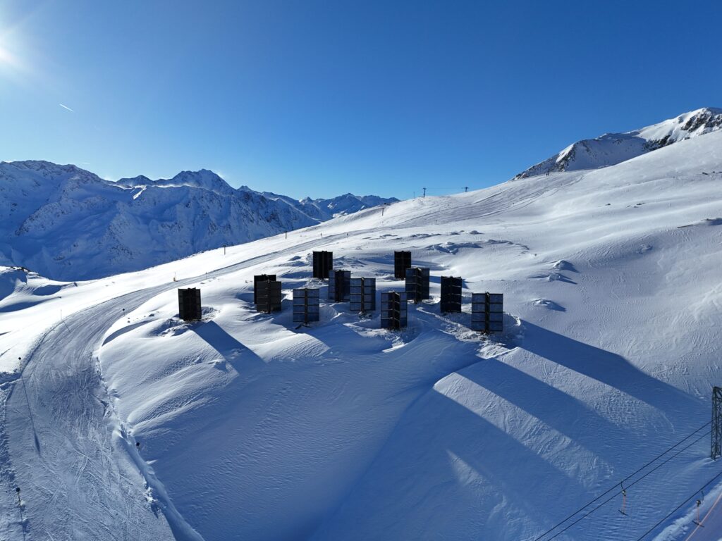 Energiegewinnung durch Helioplants bei den Bergbahnen Sölden