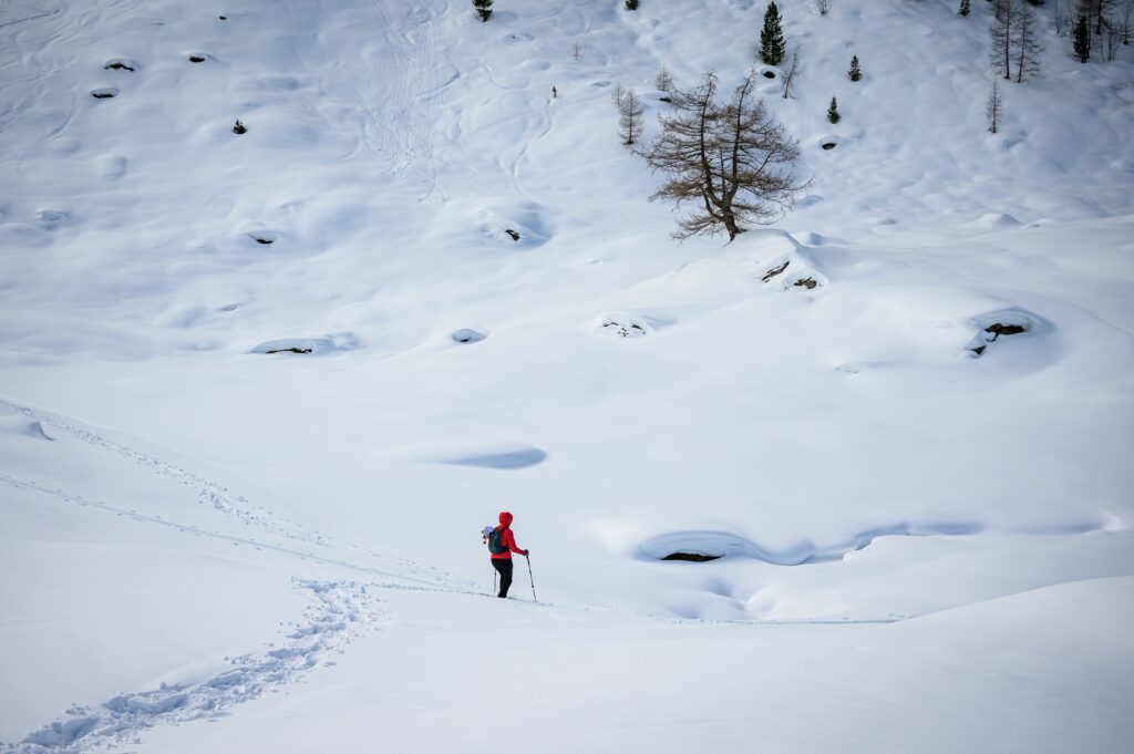 Schneeschuhtour in Schmirn im Wipptal