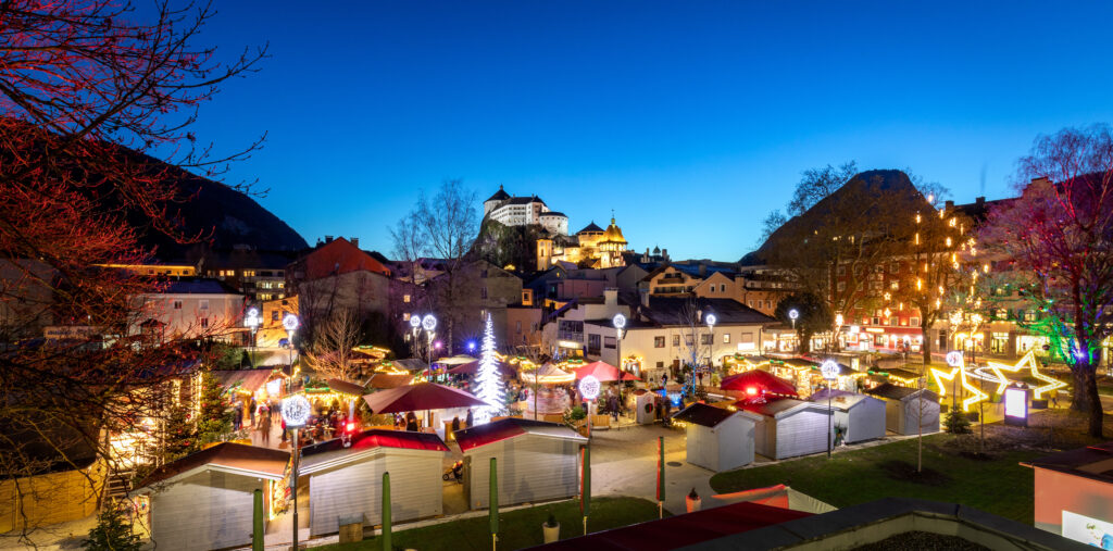 Weihnachtsmarkt im Stadtpark Kufstein