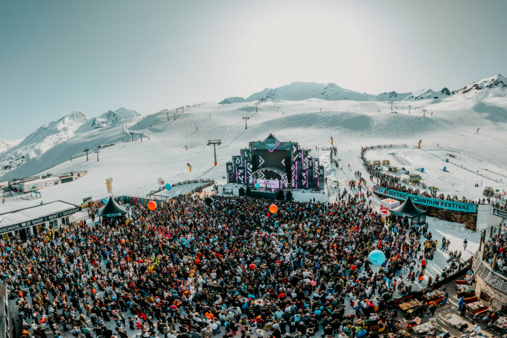 Electric Mountain Festival in Sölden