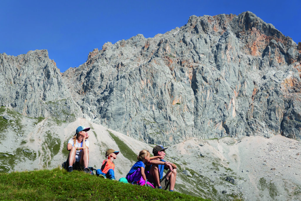 3-daagse huttentrektocht vanaf Leutasch voor gezinnen in de regio Seefeld