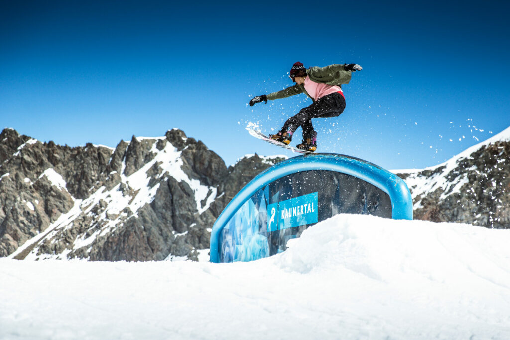 Snowpark am Kaunertaler Gletscher