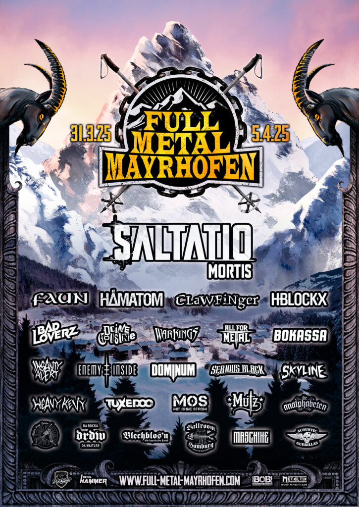 Full Metal Mayrhofen Eventposter