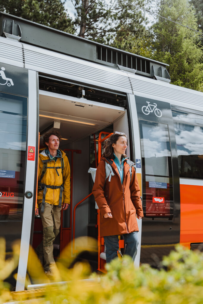 Nachhaltig ankommen – im Wipptal beginnt das MICE-Erlebnis bereits bei der umweltfreundlichen Anreise mit öffentlichen Verkehrsmitteln. So werden Meetings ressourcenschonend und bewusst gestaltet.