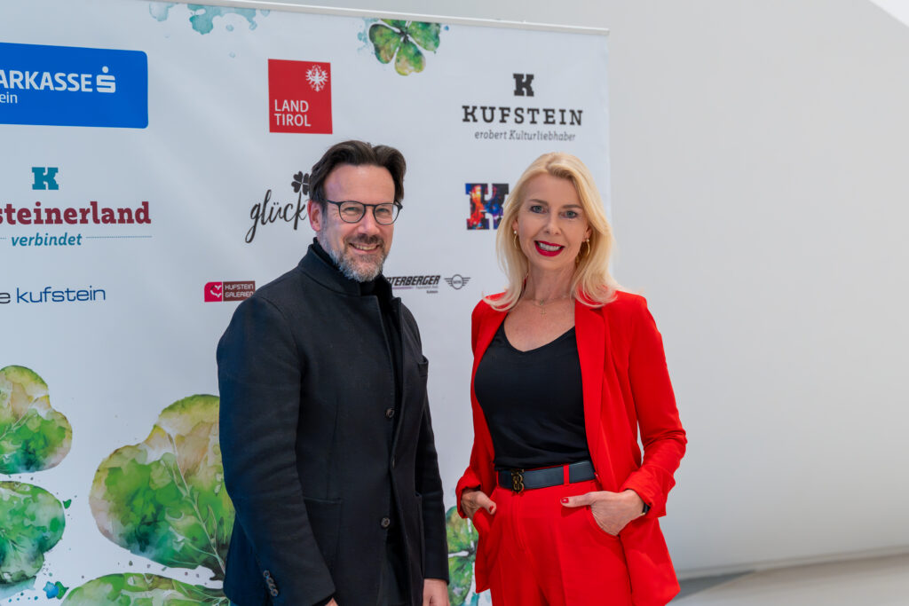 Andreas Leisner, Barbara Schwaighofer bei den glück.tagen im Kufsteinerland