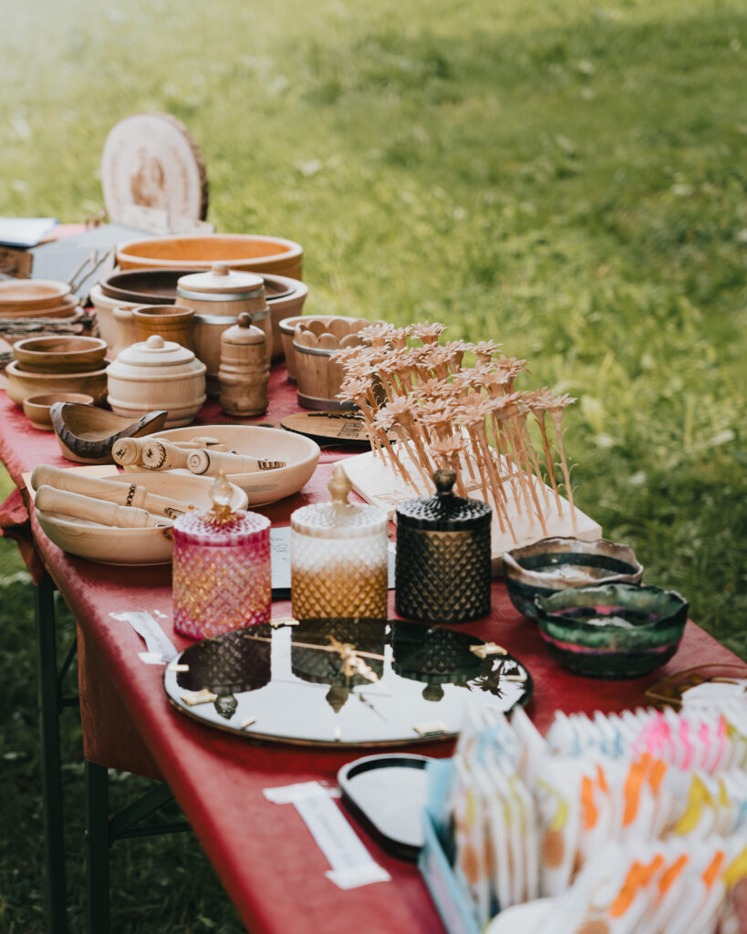 Kunsthandwerk handgemacht & regional– liebevoll gefertigt von heimischen Produzenten bei der Culinaria Trins.
