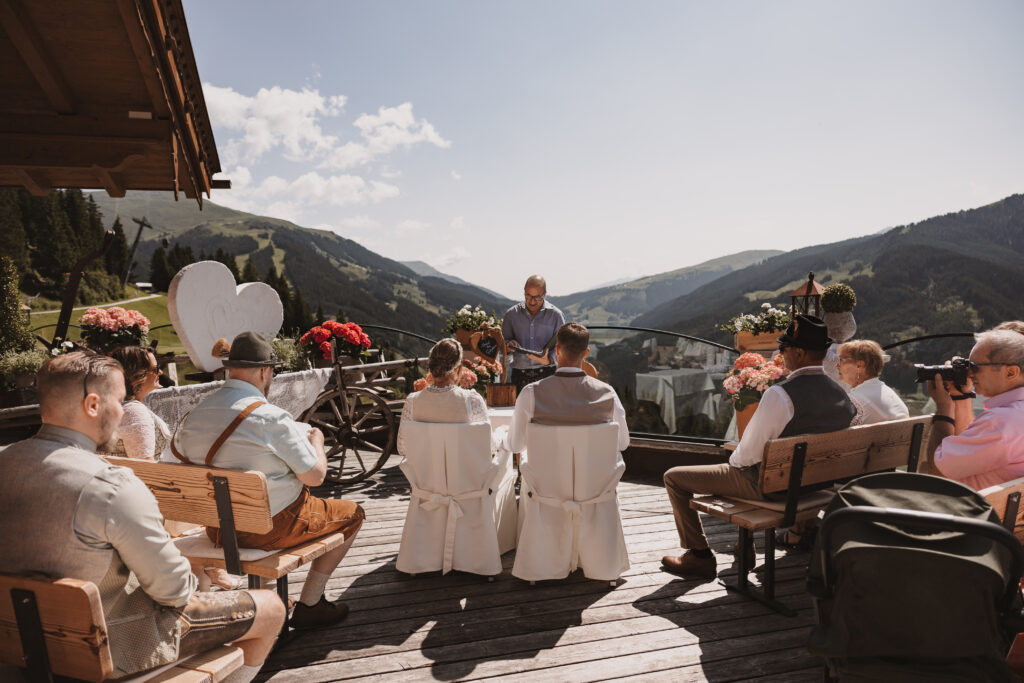 Hochzeit auf der Rössl Alm