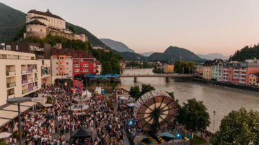 Kufstein unlimited – Blick auf Fischergreis und Festung Kufstein beim KUFSTEIN unlimited