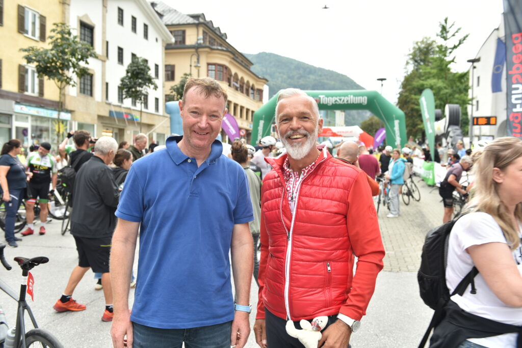 Frank Rietzler und Georg Hörhager, Obmann TVB Kufsteinerland