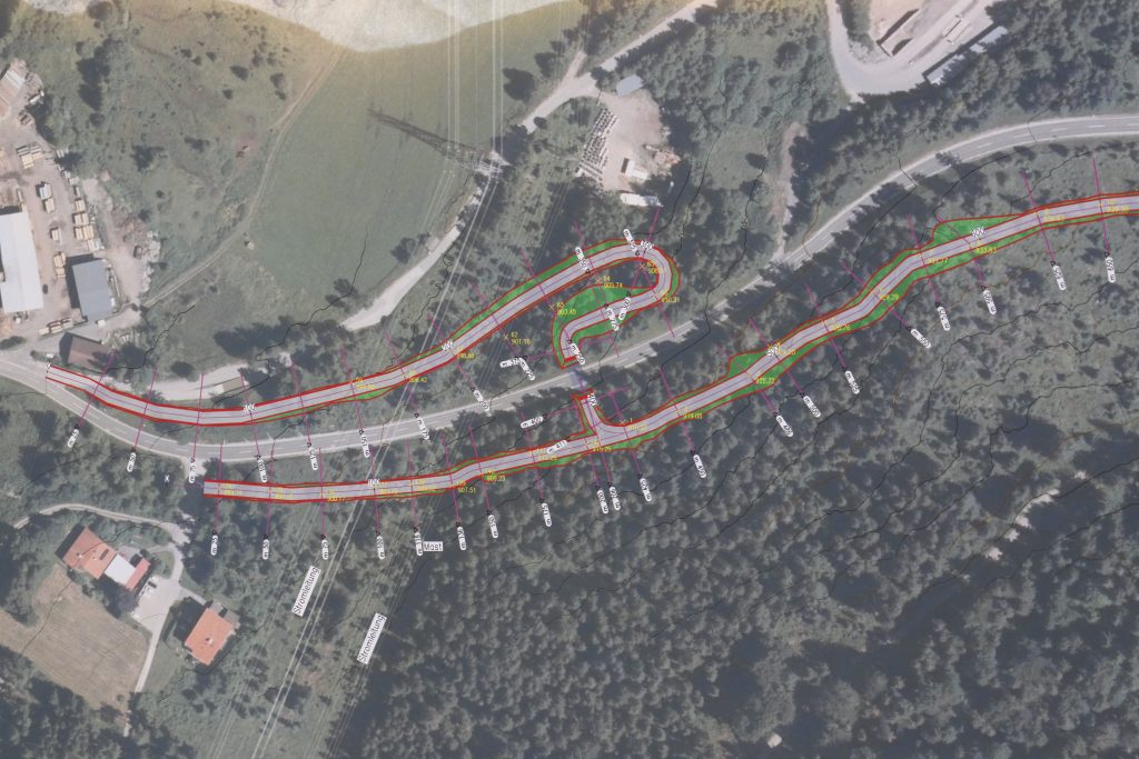 Trasse zum neuen Radweg-Projekt_©TVB Naturparkregon Reutte