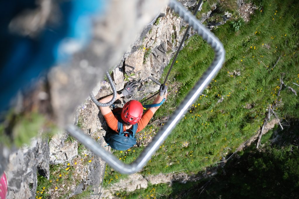 Drahtseil, Karabiner, Konzentration – wer im Wipptal unterwegs ist, erlebt die Berge aus nächster Nähe.
