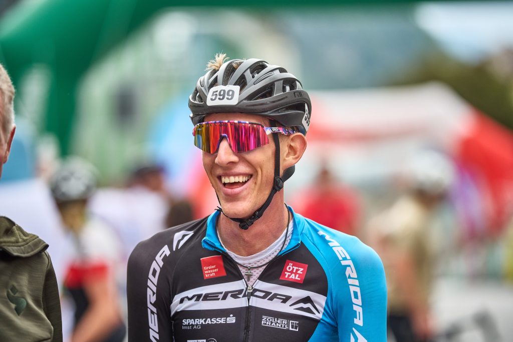 Radrennfahrer Max Kirschner