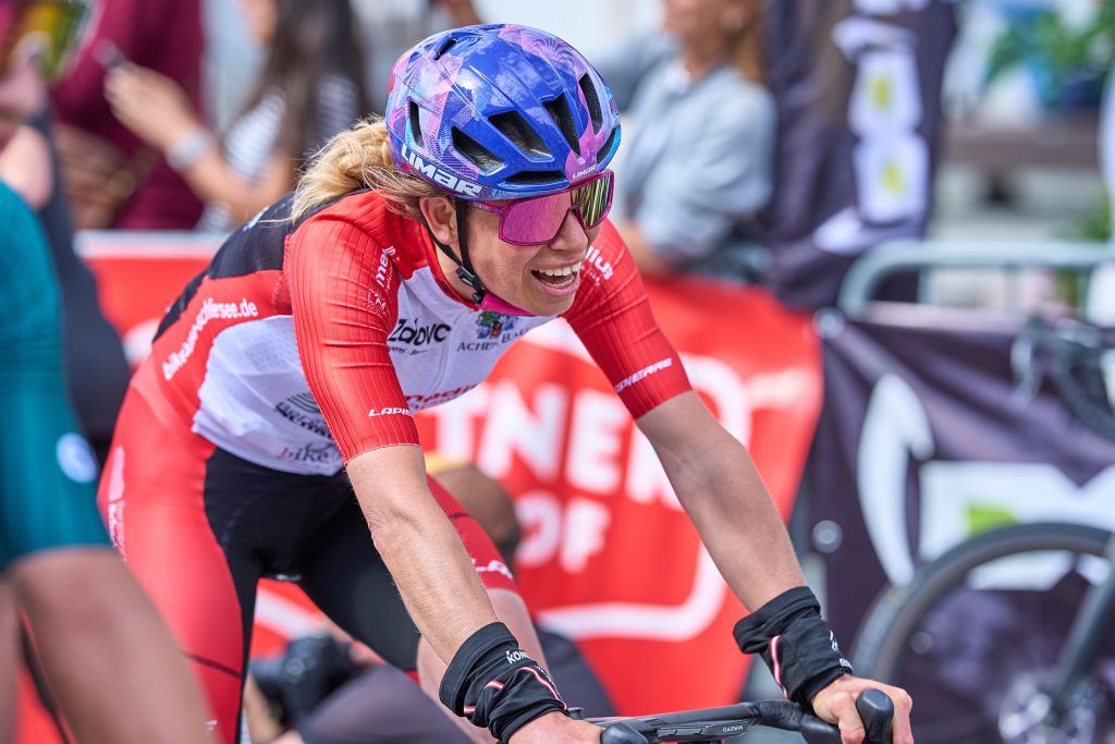 Monika Fritz gewinnt nach dem 6. Kufsteinerland Radmarathon 2022 nun auch die 9. Ausgabe.