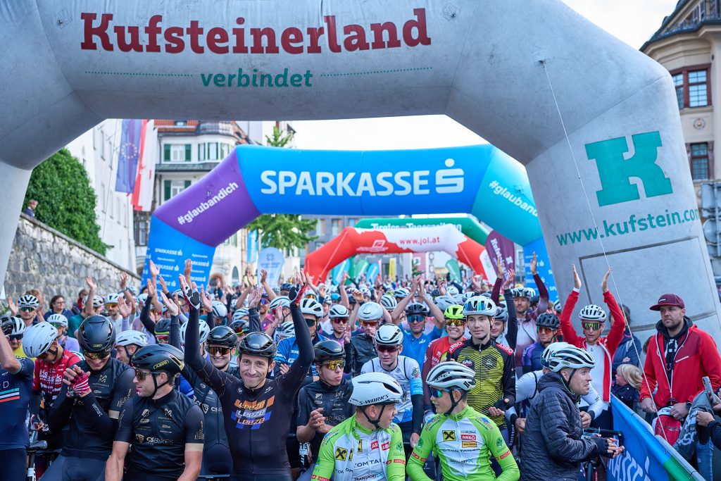 1.515 Teilnehmer:innen gingen beim 9. Kufsteinerland Radmarathon an den Start.