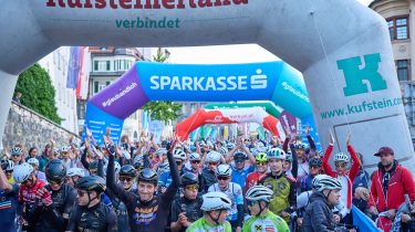 1.515 Teilnehmer:innen gingen beim 9. Kufsteinerland Radmarathon an den Start.
