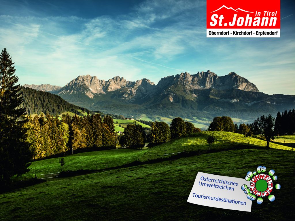 Österreichisches Umweltzeichen für Tourismusregion St. Johann in Tirol
