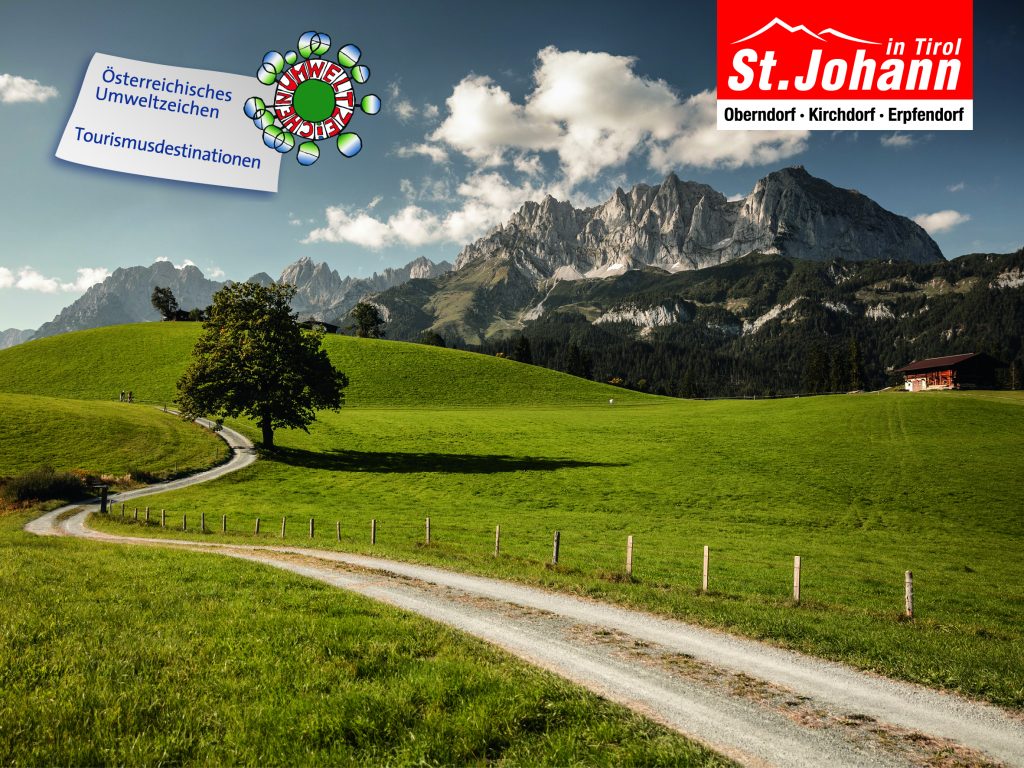 Österreichisches Umweltzeichen für Tourismusregion St. Johann in Tirol