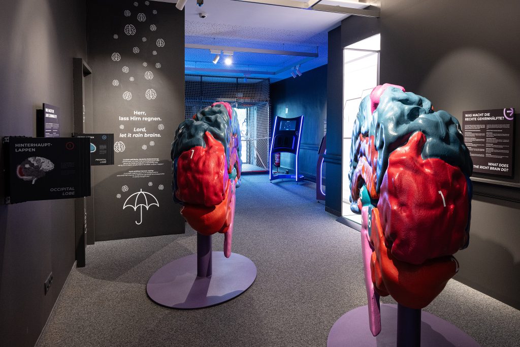 Ausstellung "Brain Gym AI" im Audioversum