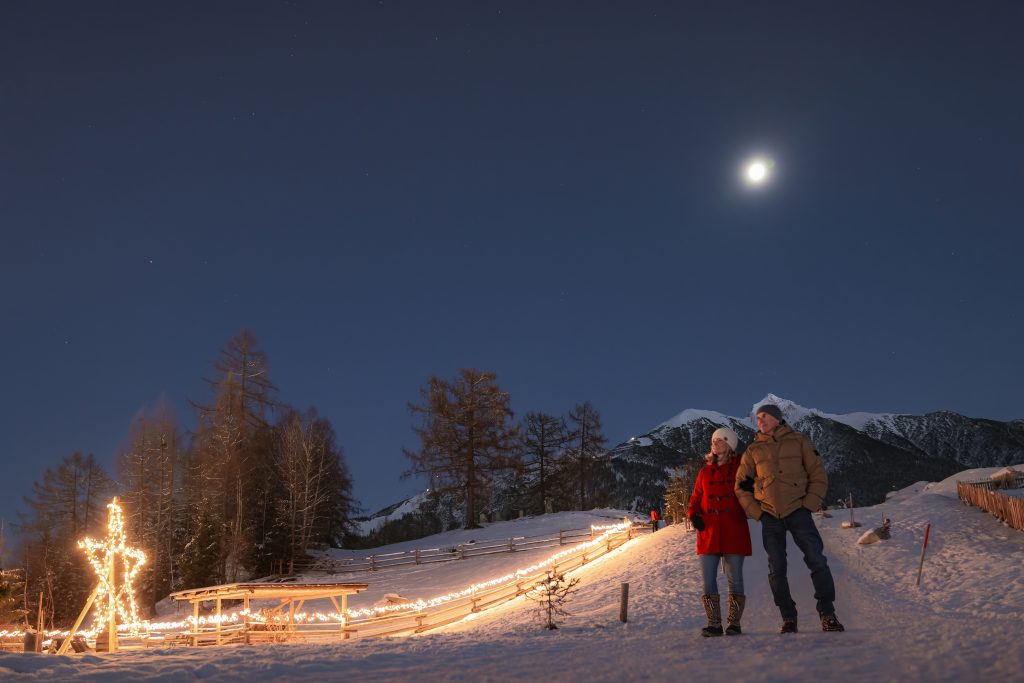 100.000 Lichter-Weg in Seefeld