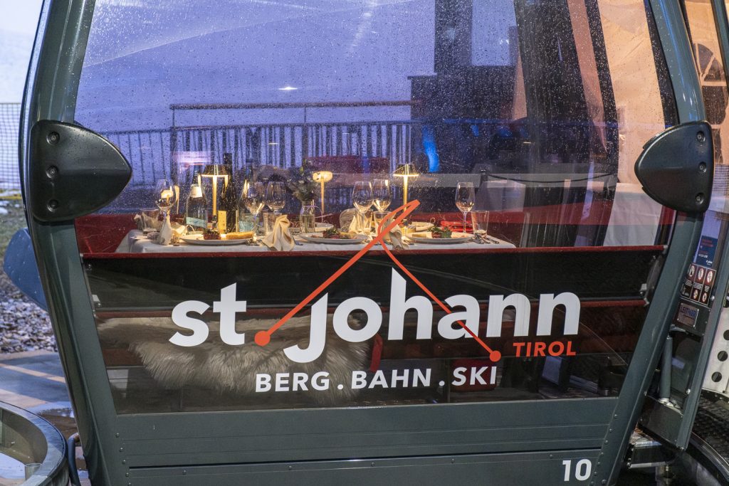 Gondel-Dinner in der Region St. Johann in Tirol