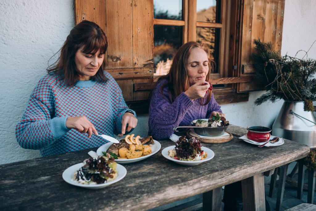 Gunuss auf der Fischbachalm in Ebbs