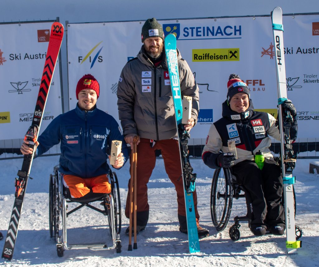 Siegerehrung der Kategorie „Sitzend“.