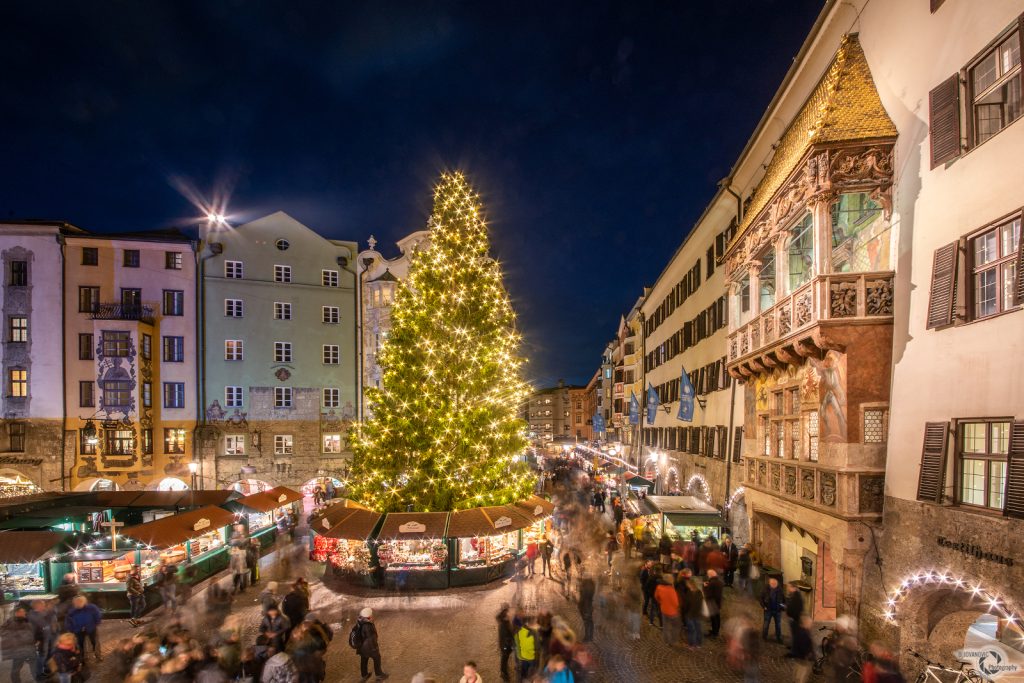 Christkindlmarkt in der Innsbrucker Altstadt