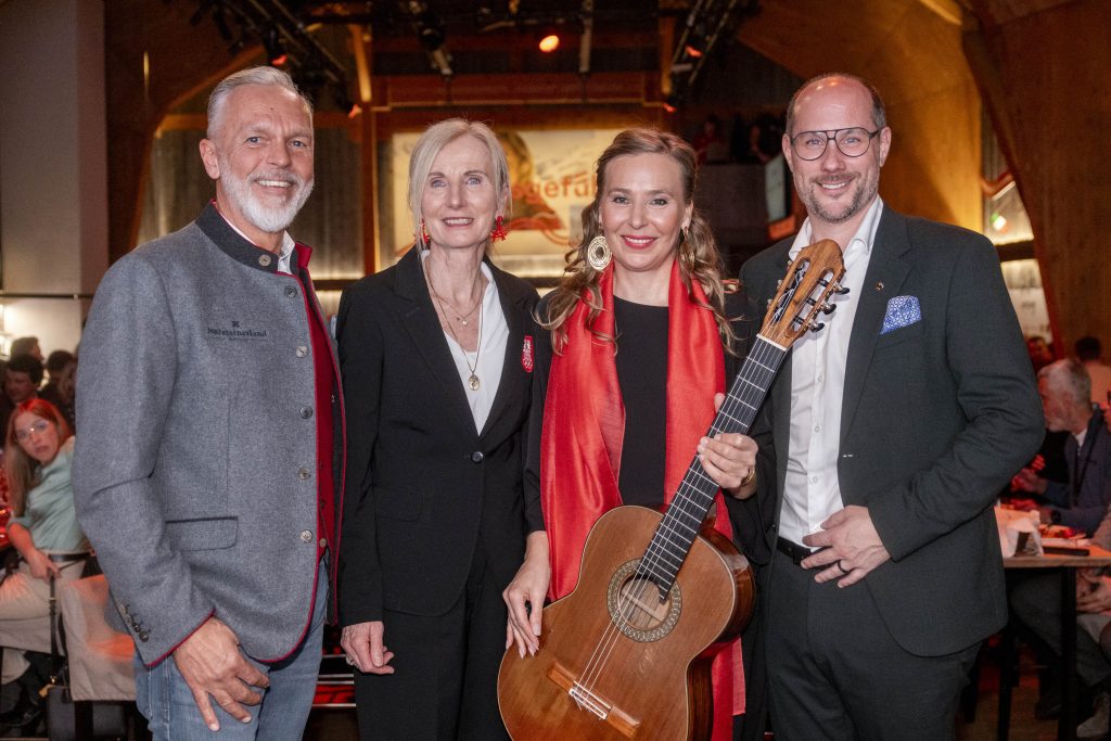 Georg Hörhager, Roswitha Stadlober, Julia Malischnig, LR Mario Gerber