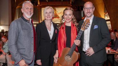 Georg Hörhager, Roswitha Stadlober, Julia Malischnig, LR Mario Gerber