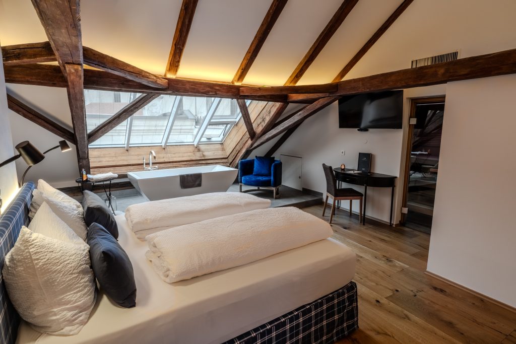 Stilvoll schlafen im Hotel Goldener Engl in Hall in Tirol