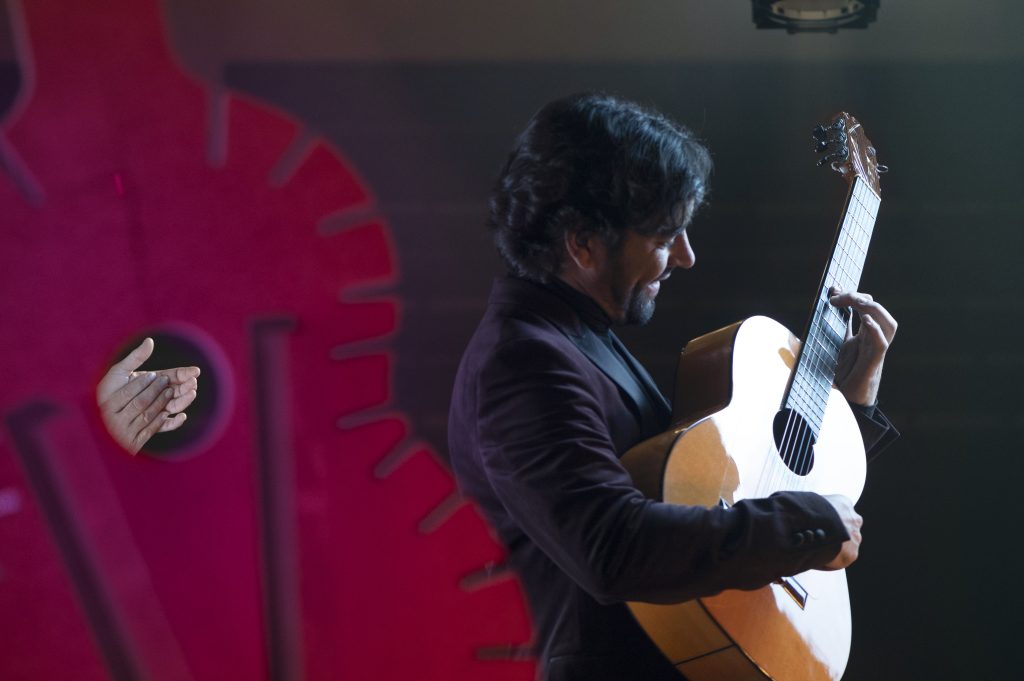 Der spanische Flamenco-Gitarrist Daniel Casares